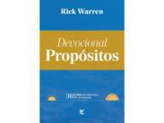 Devocional Propósitos 365 dias de esperança e promessas Rick Warren Devocional Propósitos 365 dias de esperança e promessas Rick Warren