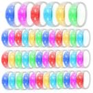 Dhseinat 100 Pulseiras LED com Ativação por Som e 6 Cores