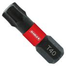 Diablo T40 Torx Drive Bits 1/4" Hex, 2,5 cm, pacote com 5