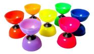 Diabolo Yoyo Profissional Com Baqueta De Plástico Kit Com 4