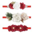 Diademas Florales WNYUJOY para Bebés Niña, 3 piezas, Navidad Diademas Florales WNYUJOY para Bebés Niña, 3 piezas, Navidad