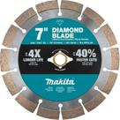 Diamond Blade Makita B-69624 de 7 polegadas para concreto, tijolo e pavimentação