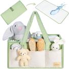 Diaper Caddy YOSING 2 em 1 com trocador para viagens de carro verde
