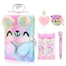 Diário com Fechadura e Chave Homicozy - Conjunto de Presente para Meninas