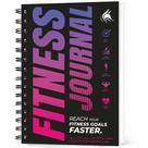 Diário de Exercícios Fitness Journal Clever Fox A5 - Rosa e Roxo