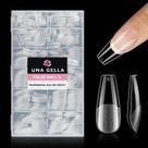 Dicas de unhas UNA GELLA Medium Coffin 504 unidades para extensão de unhas