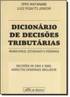 Dicionario de decisoes tributarias