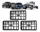 Difusor 3 Grade Ar Painel F250 F350 F4000 1998 A 2011 Preto