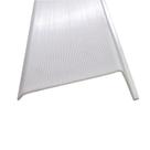 Difusor acrílico com nervuras brancas Lamshade Beam Lighting 33"