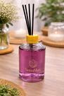 Difusor Aromas Orquídea Negra 280ml Aromatizador Roxo Ambiente Varetas Perfume Intenso Casa Decoração Frescor Duradouro