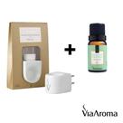 Difusor Aromatizador Elétrico + Essência Eucalipto E Hortela