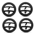 Difusor De Ar Central Lateral Logan Sandero Duster Preto Kit