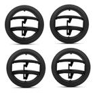 Difusor De Ar Central Lateral Logan Sandero Duster Preto Kit