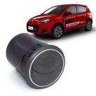 Difusor De Ar Central Ou Laterais Cinza Escuro Com Aro Prata Autoplast Palio 2012 A 2019 Ap891