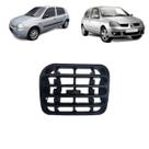 Difusor De Ar Central Renault Clio 2000 A 2015 Dir. Cinza