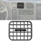 Difusor de Ar Central S10 Blazer 2001 a 2011 Grafite Esquerdo