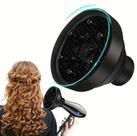 Difusor De Ar para Secador Em Silicone Adaptador Definidor de Cachos Retrátil Universal