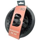Difusor De Ar Para Secador Universal Profissional Definidor Cachos Cabelo Vários Modelos Preto