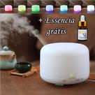 Difusor De Aroma Elétrico Umidificador Ar Ultra-sônico 7 Cores Led De Óleo Essencial Escritório Casa Quarto Sala