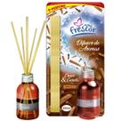 Difusor de Aromas com Varetas 100ml Novo Frescor Para Aromatizar Ambientes Sala Banheiro