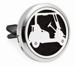 Difusor de Aromaterapia para Carro Aromabug 30 mm em Aço Inoxidável