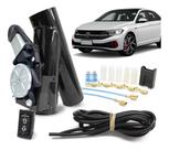 Difusor De Escapamento 2,5'' Para Jetta Tsi Golf Tsi Botão