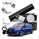Difusor De Escapamento Esportivo Preto Hyundai Veloster