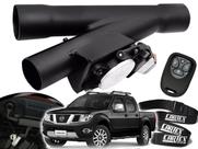 Difusor De Escapamento Esportivo Preto Nissan Frontier Difusor De Escapamento Esportivo Preto Nissan Frontier