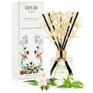Difusor de junco UPLIR Flower com 1 jasmim e chá branco 100mL
