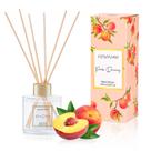 Difusor de perfume DIUFJAG 100mL com 6 varetas de fibra e aromaterapia Difusor de perfume DIUFJAG 100mL com 6 varetas de fibra e aromaterapia
