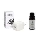Difusor Elétrico De Cerâmica + óleo Concentrado Patchouli Vanilla 20ml Lenvie Difusor Elétrico De Cerâmica + óleo Concentrado Patchouli Vanilla 20ml Lenvie