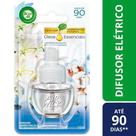 Difusor Elétrico Lírio Algodão Bom Ar Refil 16Ml