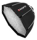 Difusor Fotográfico Octabox Triopo K2 120 Diâmetro 120cm Branco Com Interior Prateado Difusor Fotográfico Octabox Triopo K2 120 Diâmetro 120cm Branco