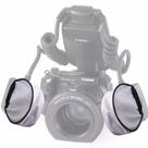 Difusor Para Flash Twin Nikon Canon Yongnuo Universal 2 Pçs