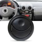 Difusor Saída de Ar Painel Central Lateral Logan 2007 a 2013 Sandero 2007 a 2014 Duster 2011 a 2015 Preto