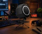 Difusor/Tratamento Acústico/Smart Vocal Booth c/Pop Filter p/ Microfone Condensador Behringer,Rode