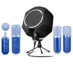 Difusor/Tratamento Acústico/Smart Vocal Booth c/Pop Filter p/ Microfone Condensador Behringer,Rode
