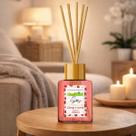 Difusor Vareta de Ambientes Aromatizador Aroma Cereja Avelã Mogilandi 250 ml Perfume Casa Lar