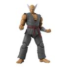 Dimensões do jogo de bonecos de ação Tekken Heihachi Mishima