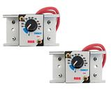 Dimmer 25A 4000W Controlador 110/220V Variador Dimer Kit 2 Pçs