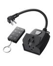 Dimmer DEWENWILS Outdoor para luzes de corda 200W LED 400W Tungstênio