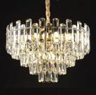 Dinamica Pendente Dcd00463 P11 Lamp E14 Dourado 55cm Dinamica Pendente Dcd00463 P11 Lamp E14 Dourado 55cm