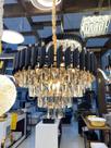 Dinamica Pendente Dcd03910 - 9 Lamp E14 Preto 55cm Diam.