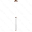 Dinamica Pendente Qd05173 42x42cm 9w 3000k Dourado