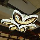 Dinamica Plafon Dcx00131 Led 108w Metal+cristais 3000/6000k