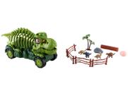 Dinocar com acessorios carro esqueleto dinossauro