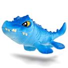 Dinossauro Baby Aquático Mosasaurus Azul Pupee Original