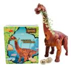 Dinossauro Bota Ovo Som Luz Anda Movimento Projetor de imagem.