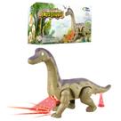 Dinossauro Brinquedo com Luz e Som Braquiossauro Dino - Pais e Filhos