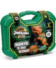 Dinossauro Brinquedo Jurassic World Maleta Monte Seu Dino T-Rex Presente Menino(a)Infantil Monta Desmonta Educativo Org